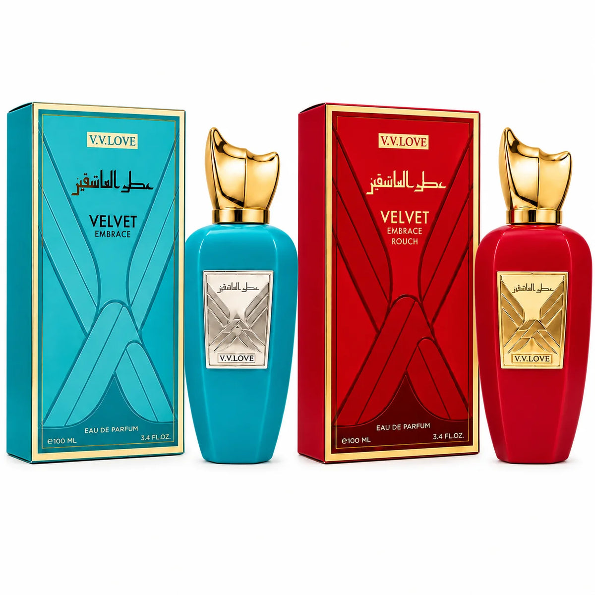 Velvet Embrace Red and Blue Eau de Parfum 2-Piece Set