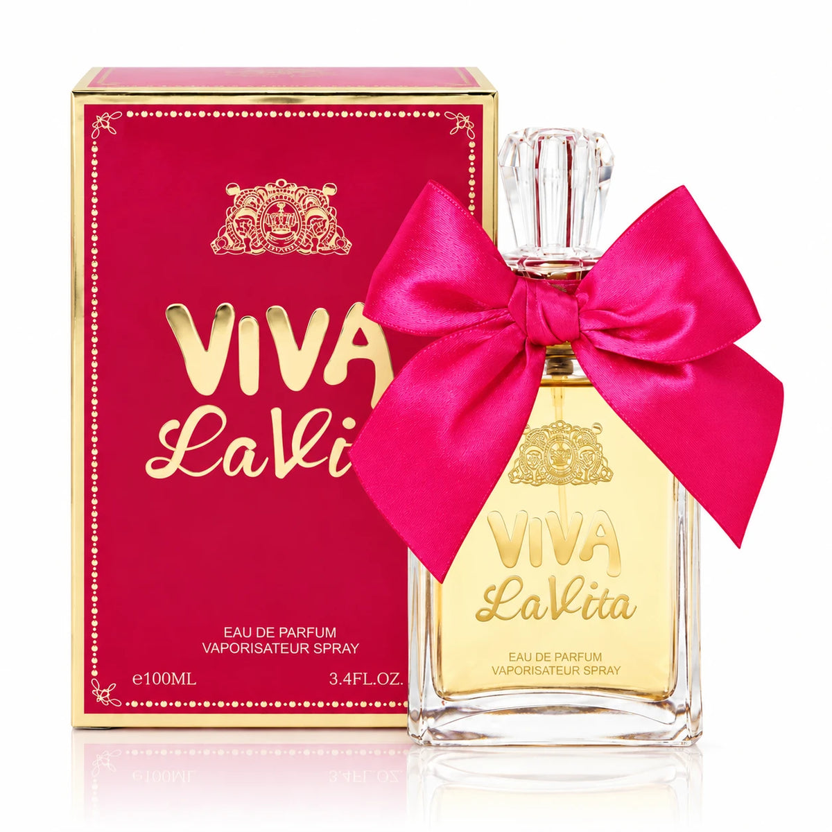 Viva LaVita Eau de Parfum - 100ml / 3.4 Fl Oz Women's Perfume Natural Spray Fragrance Gift for Women