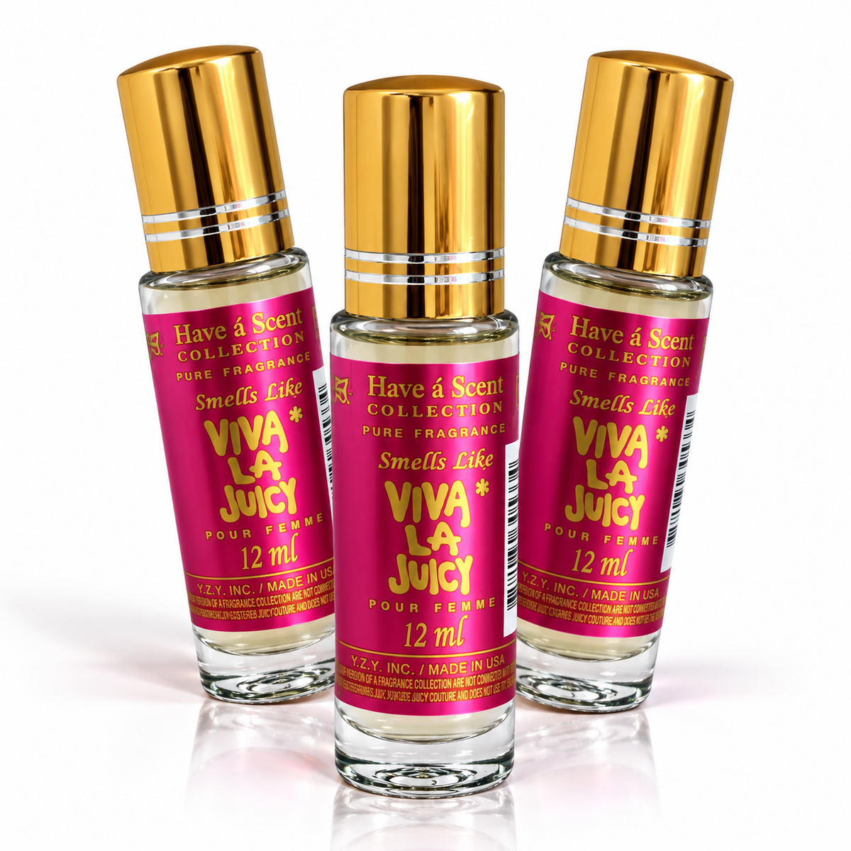 Viva Perfume Oil - Long Lasting Fragrance Oil - 12ml - Women's Perfume - Roll On Scent for Daily Use