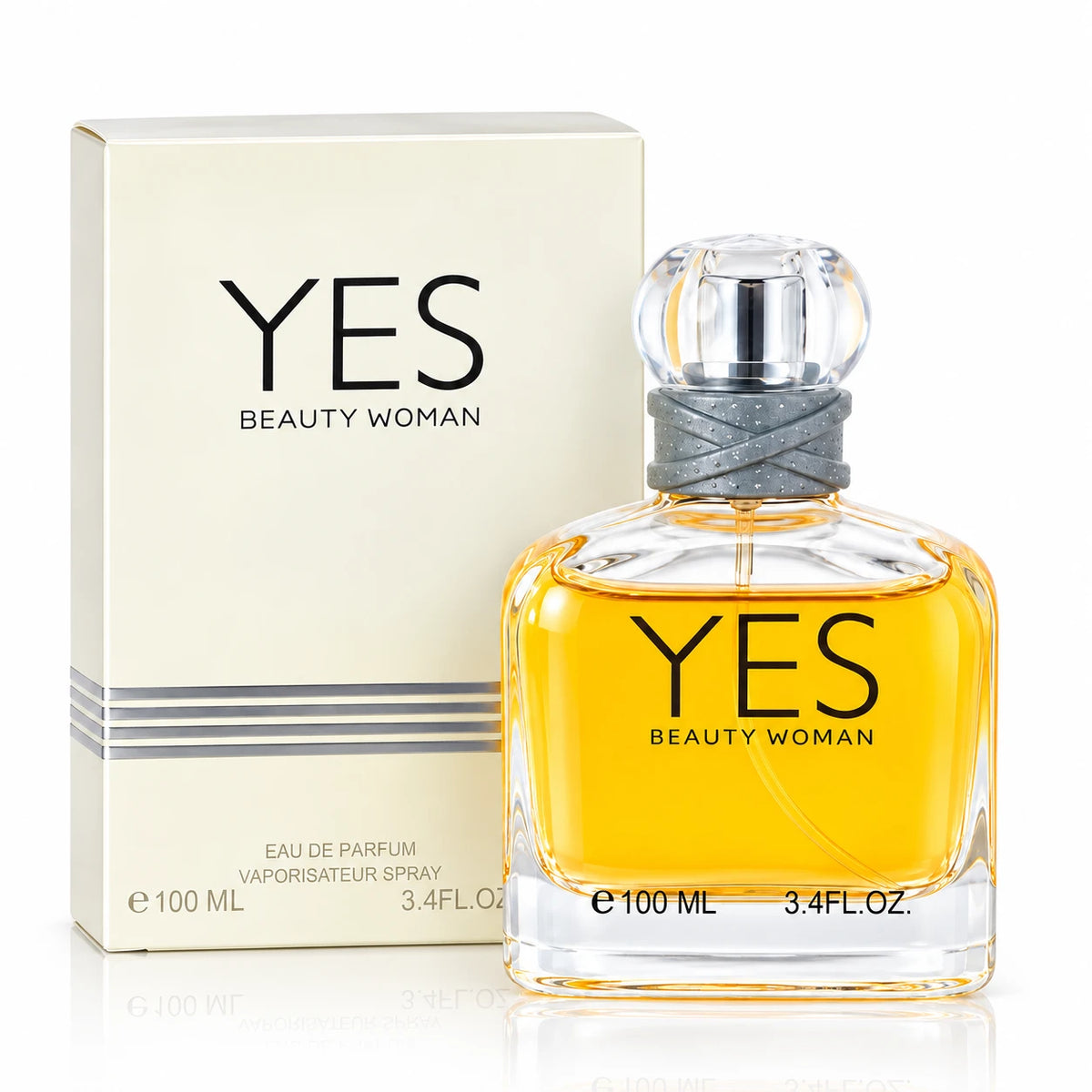 YES Beauty Woman Perfume For Women - 100ml / 3.4 Fl Oz Eau de Parfum Natural Spray Feminine Fragrance.